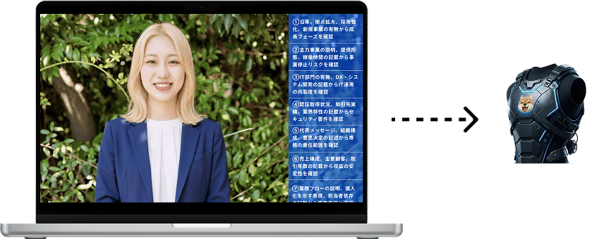 サポート型AIShain 画面スクリーンショット