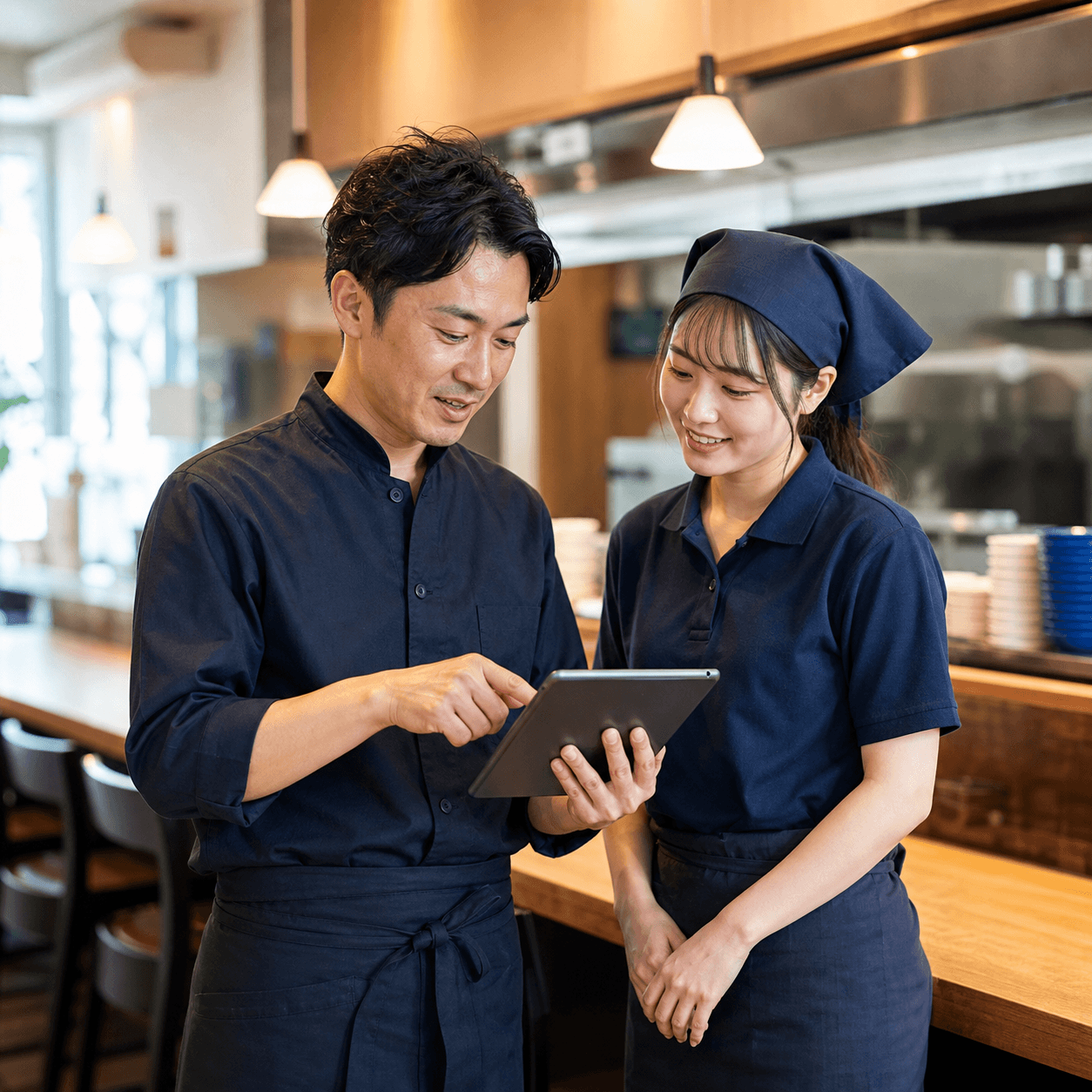 レストランの対応イメージ