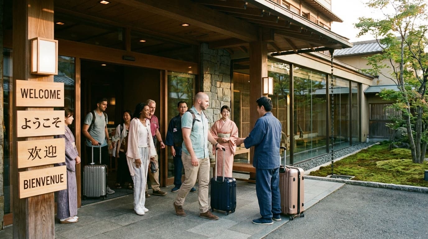 ホテルの多言語対応ガイド