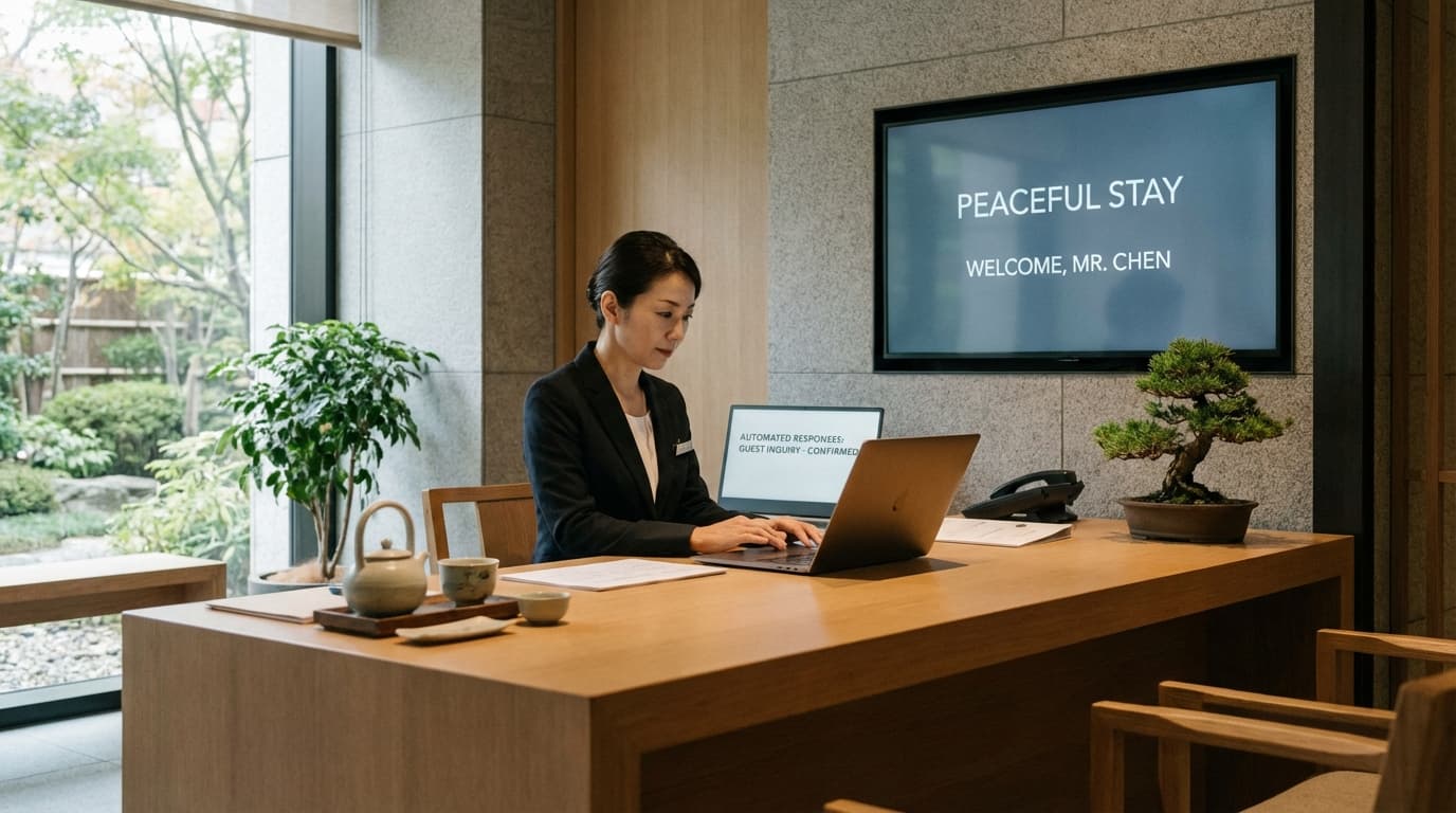 ホテルの電話対応を減らす方法