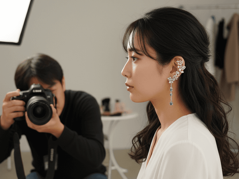 アクセサリー着用画像 - Before