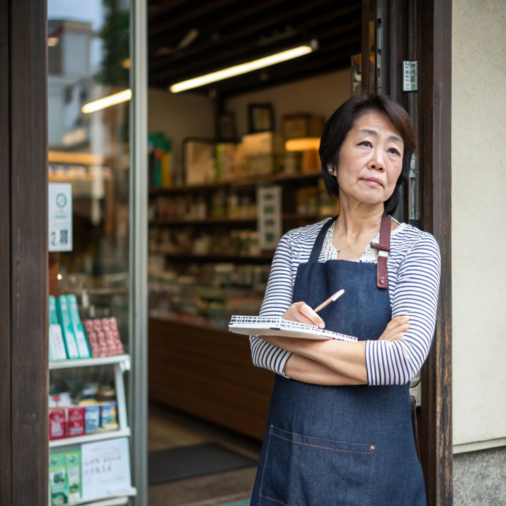 売上アップを目指す小売店オーナー